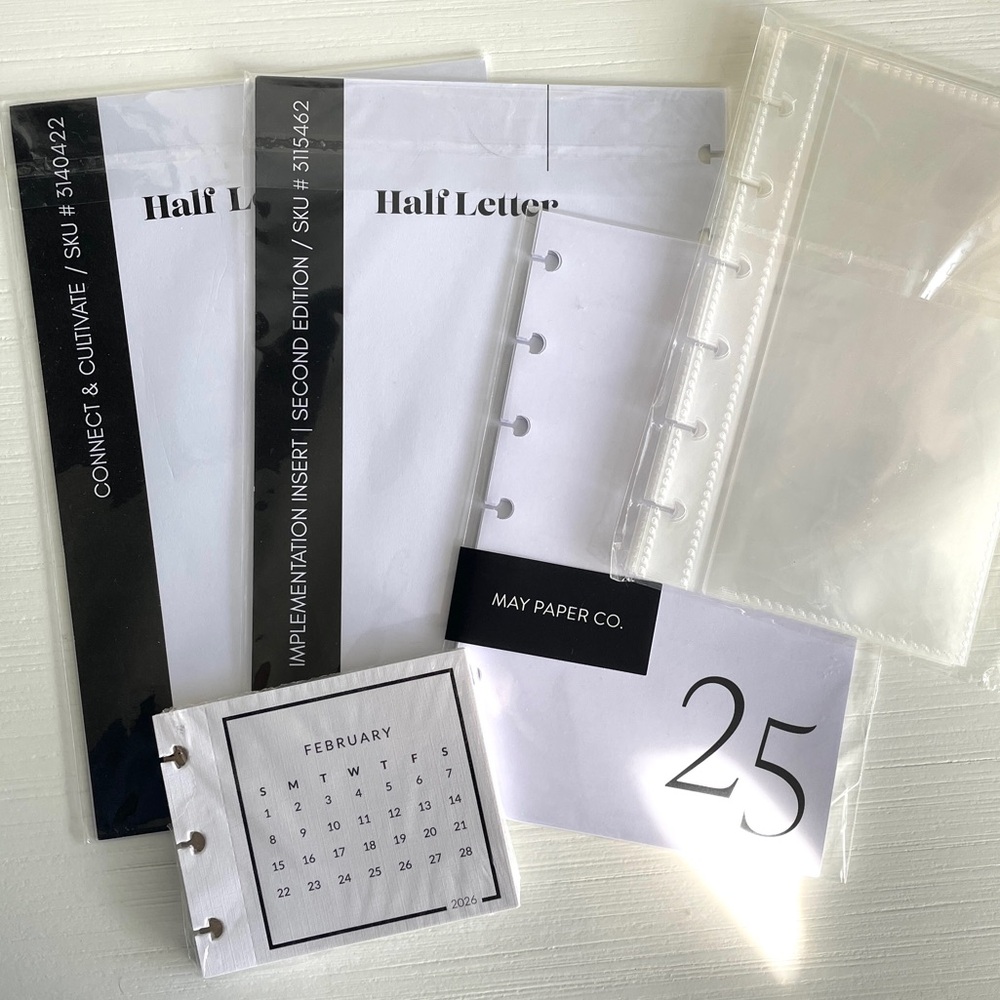 Discbound Bundle - Cloth & Paper, Levenger, May Paper